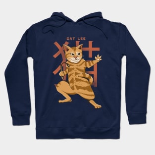 cat lee martial arts Hoodie